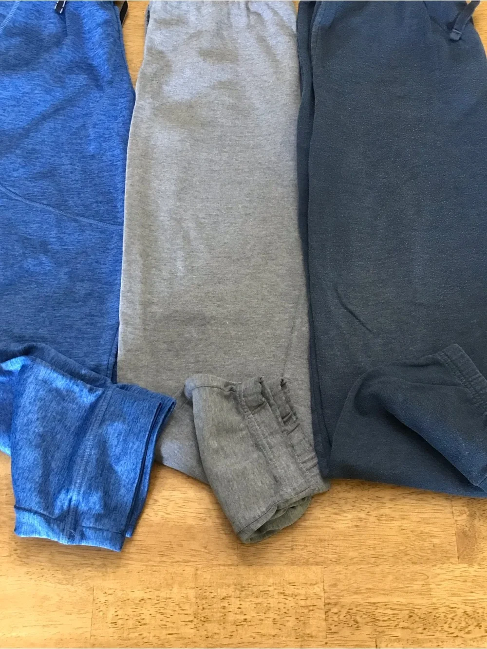 Athletic Works Boys' Jogger Pants in Blue Gray Navy Size XXL 18